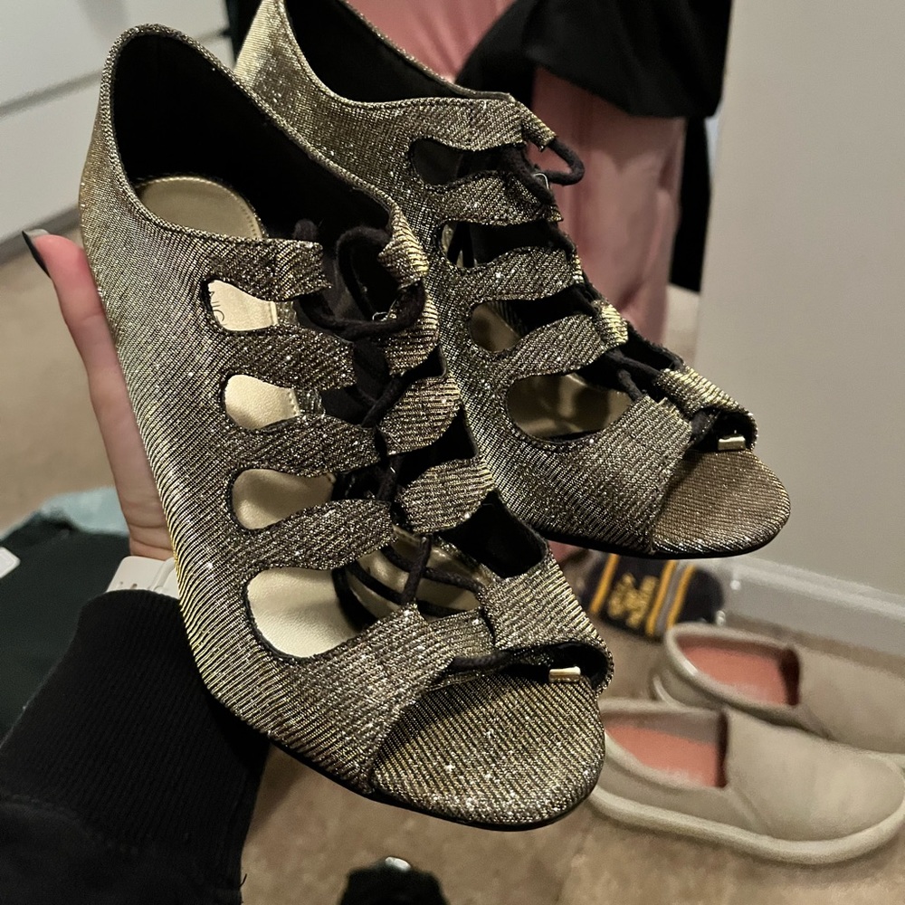 Sparkle heels